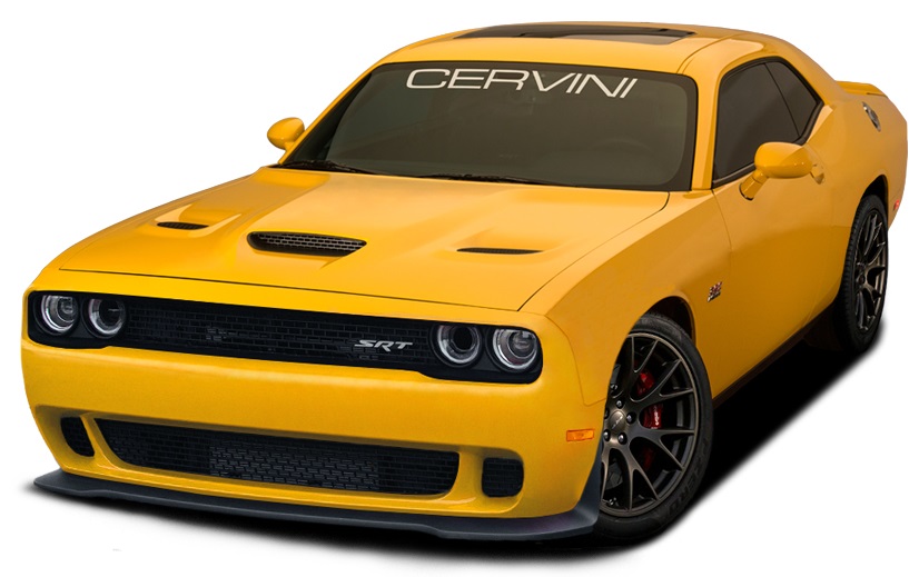 Cervinis Fiberglass Hellcat Hood 08-23 Dodge Challenger